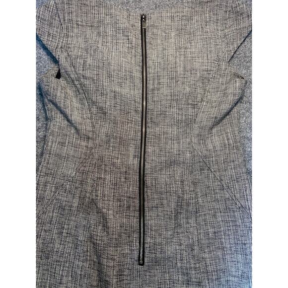 Ann Taylor Gray Mini Dress - Picture 3 of 4